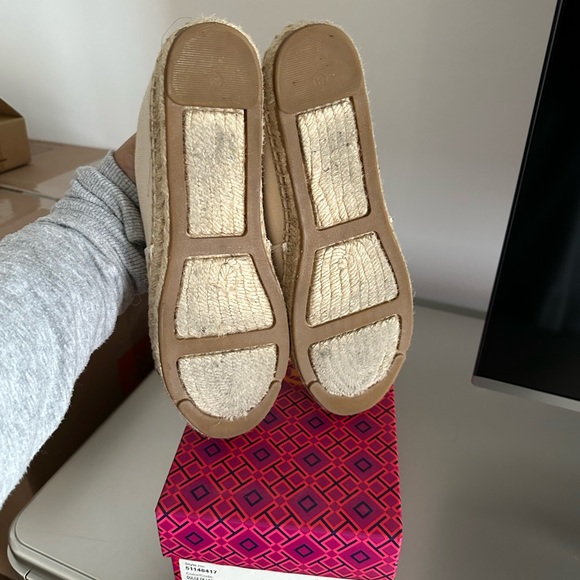 Tory Burch Dulce de Leche Canvas Espadrille - Picture 5 of 9